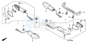 CBF125MB drawing WINKER