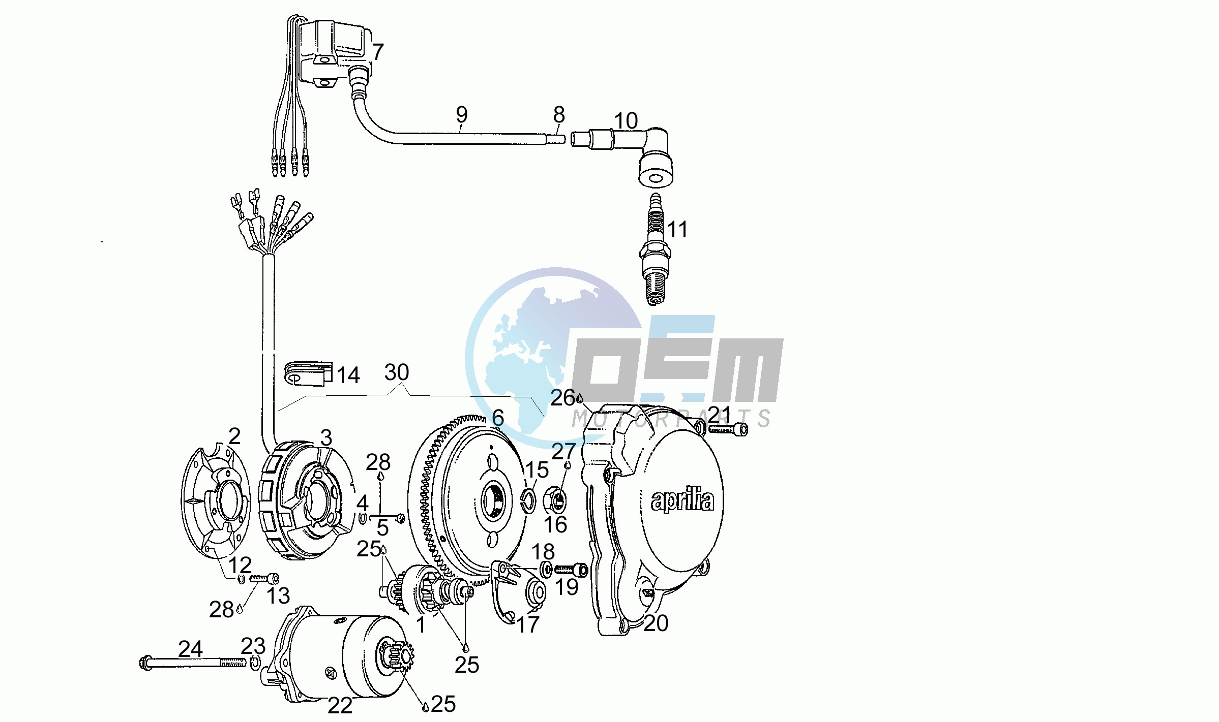 Cdi magneto assy