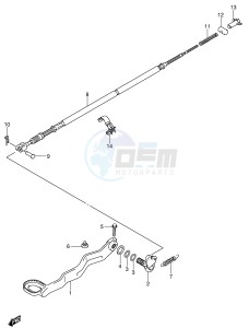 LT-Z250 (E19) drawing REAR BRAKE