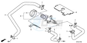 VTR2509 U drawing AIR INJECTION VALVE