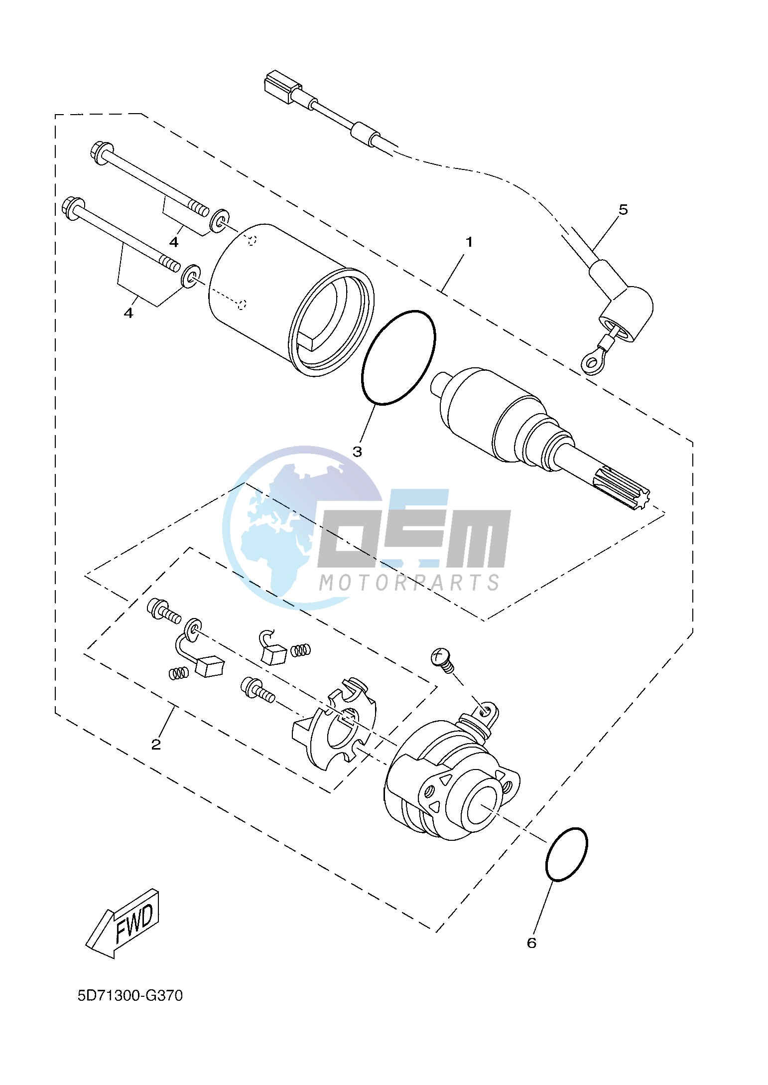 STARTING MOTOR