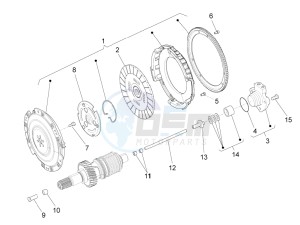 Audace 1400 Carbon 1380 (EMEA) drawing Clutch