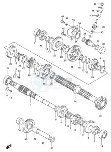 LT-F300 (E24) drawing TRANSMISSION (1)