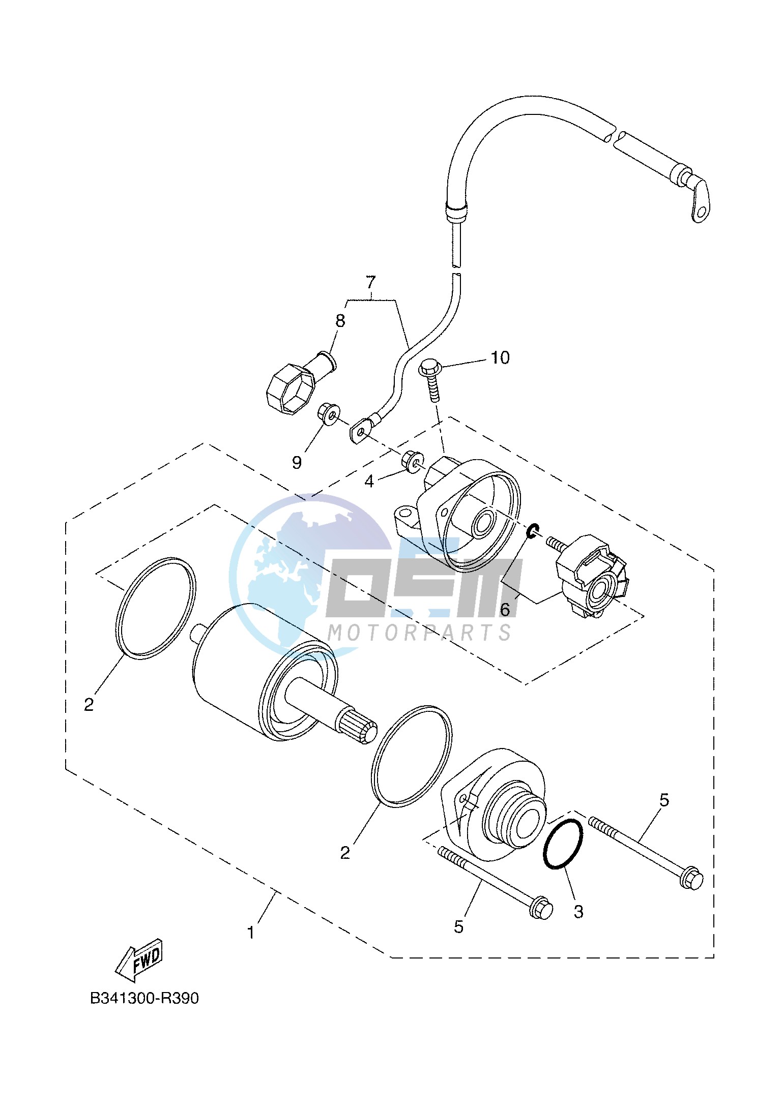 STARTING MOTOR