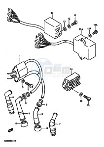 DR600R (E2) drawing ELECTRICAL