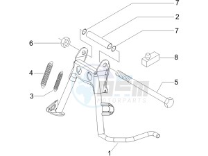 Liberty 200 4t Sport e3 drawing Stand