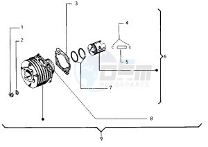 FL2 HP 50 drawing Cylinder - Piston