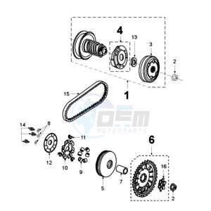 VIVA 2 RMOA drawing CLUTCH