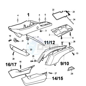 FOX LN A BE drawing COWLING