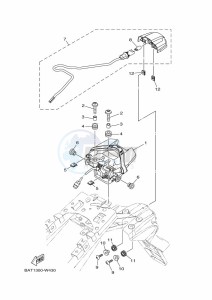 MT-07 MTN690 (BTK7) drawing TAILLIGHT