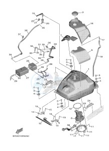 XP530D-A (BC39) drawing FUEL TANK