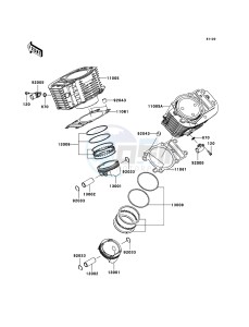 VN1700 CLASSIC VN1700E9F GB XX (EU ME A(FRICA) drawing Cylinder/Piston(s)