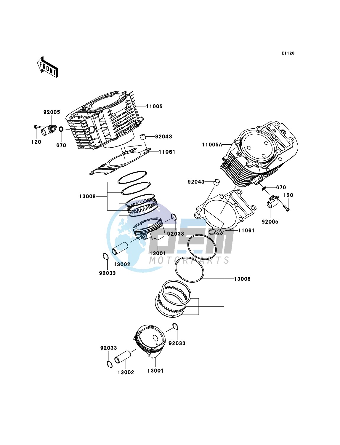 Cylinder/Piston(s)