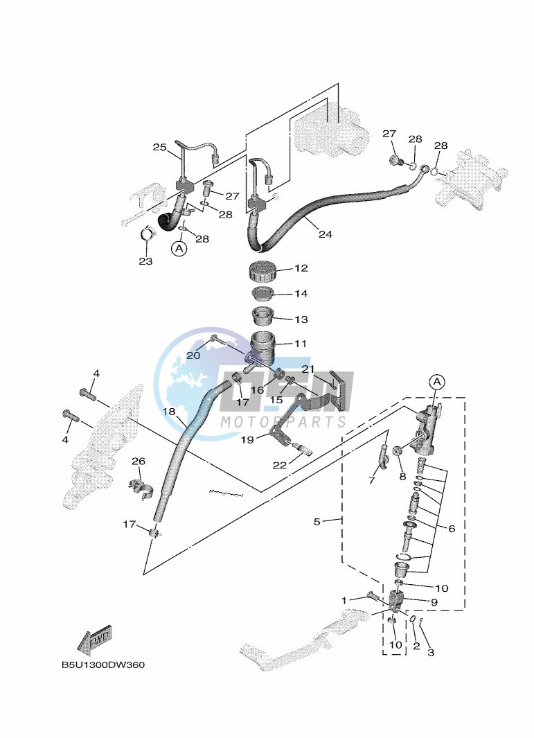 REAR MASTER CYLINDER