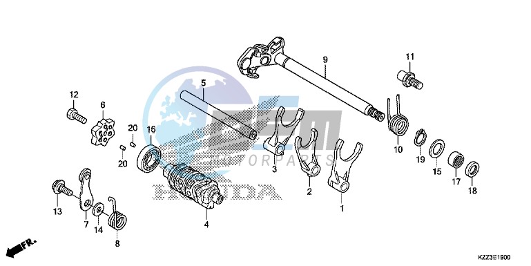 GEARSHIFT DRUM