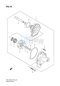 GSF-1250 BANDIT EU drawing WATER PUMP