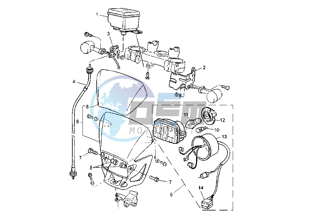 HEADLIGHT – METERS EURO KIT