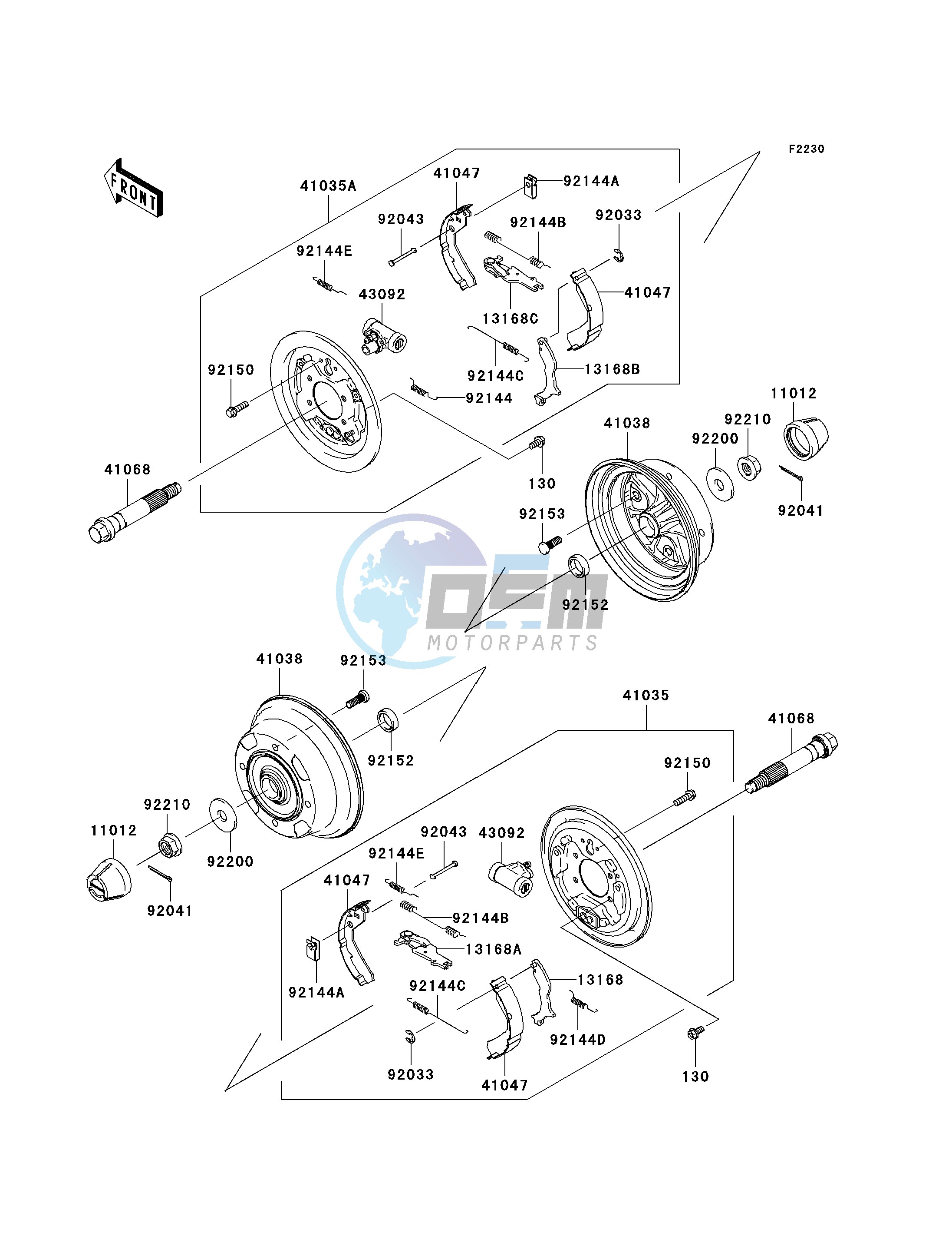 FRONT HUBS_BRAKES