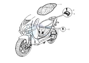 NRG POWER DT 50 drawing Saddle