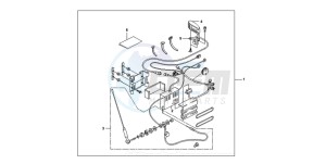 NT650V drawing RADIO KIT