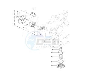 YP R X-MAX SPORT 250 drawing OIL PUMP