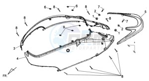 CELLO 50 drawing COWLING