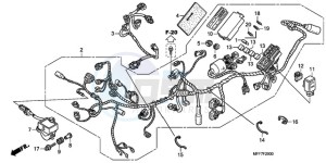 XL700VA9 Europe Direct - (ED / ABS) drawing WIRE HARNESS