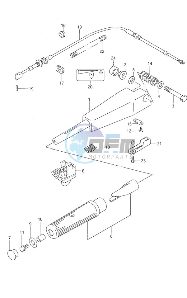 Tiller Handle