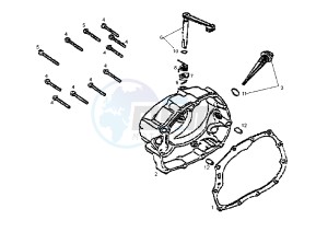 DXR QUAD - 200 cc drawing CLUTCH COVER