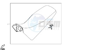 DXR - 250 CC drawing SEAT