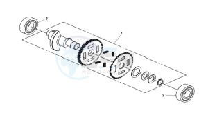 QUAD LANDER 300S drawing BALANCE SHAFT