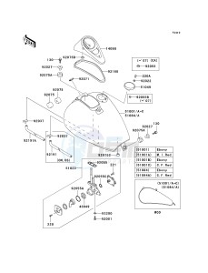 EN 500 C [VULCAN 500 LTD] (C6F-C9F) C8F drawing FUEL TANK