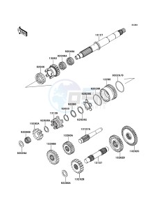 KVF650_4X4 KVF650FDF EU GB drawing Transmission