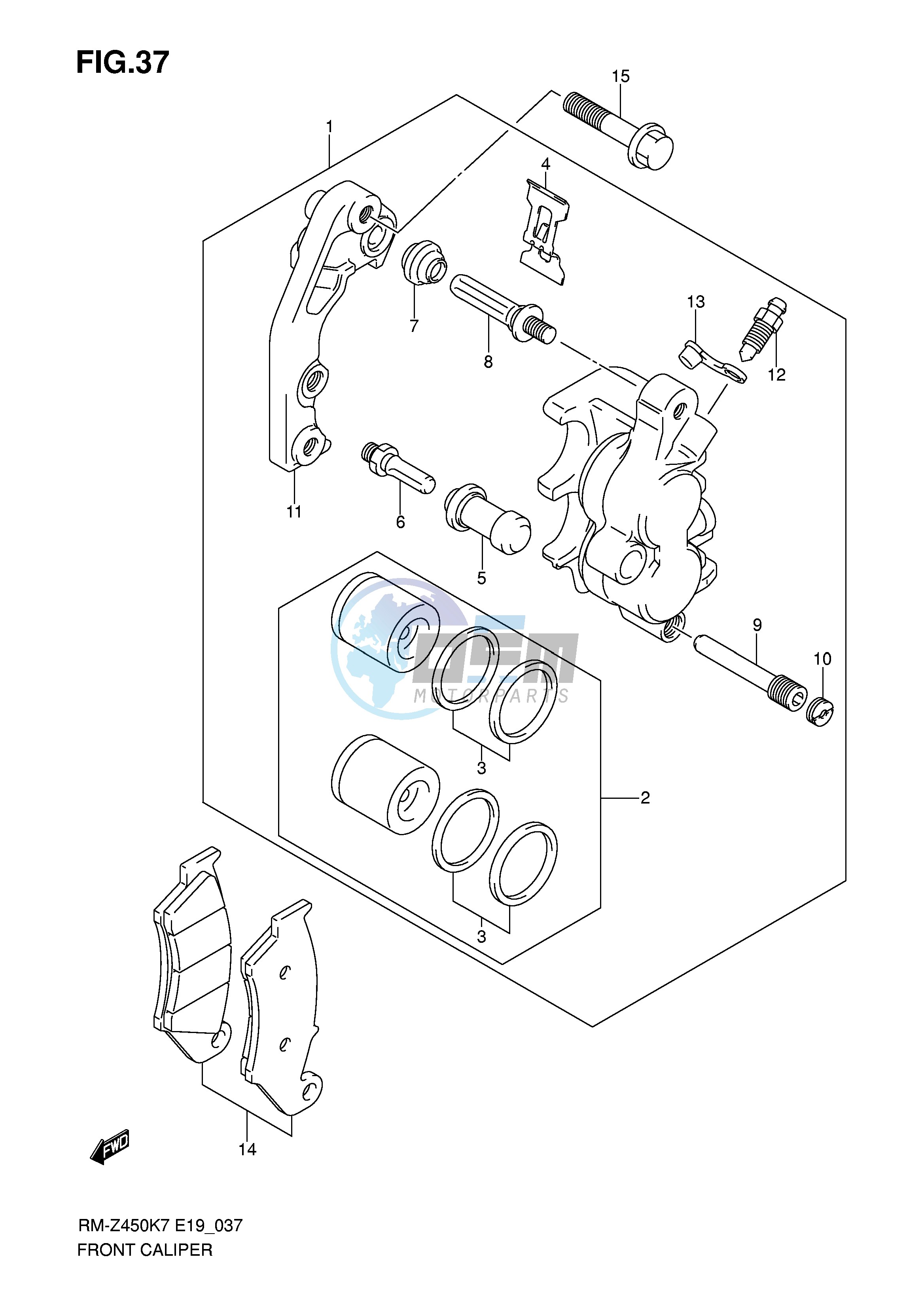 FRONT CALIPER