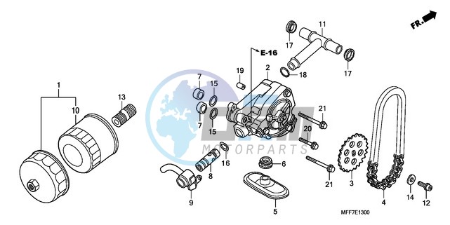 OIL FILTER/OIL PUMP