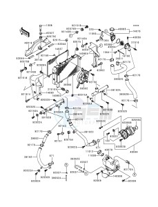 ZR 1100 C [ZRX1100] (C3-C4) drawing RADIATOR