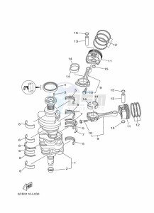 FL225FETX drawing CRANKSHAFT--PISTON