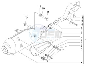 Runner 200 VXR 4t Race e3 drawing Silencer