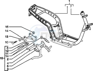 Zip 50 catalyzed drawing Chassis - Central stand