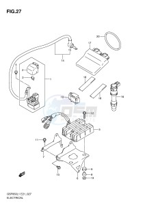 GSF650 (E21) Bandit drawing ELECTRICAL (GSF650UL1 E21)