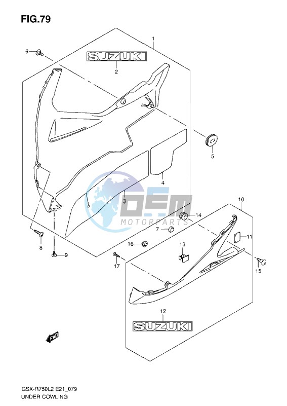 UNDER COWLING L2