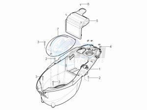 Typhoon 50 2t e3 (CH) Switserland drawing Helmet box - Undersaddle