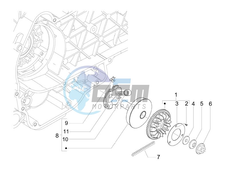 Driving pulley