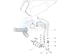 V7 III Anniversario 750 e4 (EMEA) drawing Fuel vapour recover system