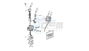 GPR RACING - 50 CC VTHGR1D1A EU2 drawing CARBURETOR