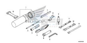 TRX420FM1E TRX420 Europe Direct - (ED) drawing TOOLS