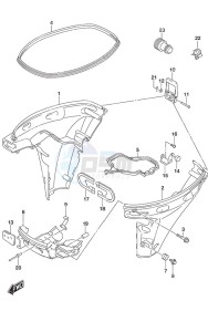 DF 20A drawing Side Cover - Remote Control