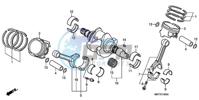 CRANKSHAFT/PISTON