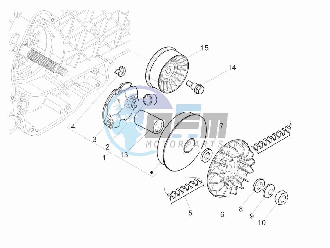 Driving pulley