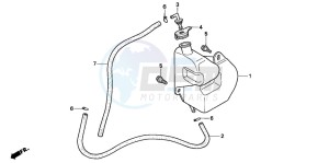 ST1100A drawing RESERVE TANK (ST1100A)